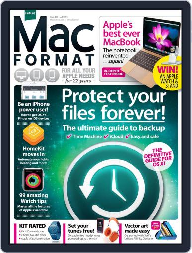 MacFormat July 1st, 2015 Digital Back Issue Cover