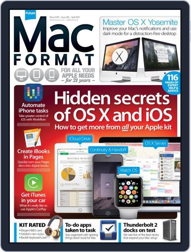 MacFormat April 1st, 2015 Digital Back Issue Cover