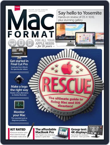 MacFormat September 4th, 2014 Digital Back Issue Cover