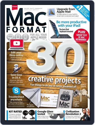 MacFormat August 10th, 2014 Digital Back Issue Cover