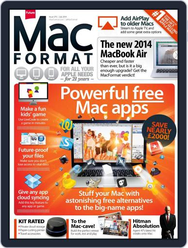 MacFormat June 17th, 2014 Digital Back Issue Cover