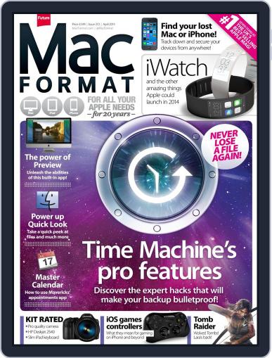 MacFormat March 25th, 2014 Digital Back Issue Cover