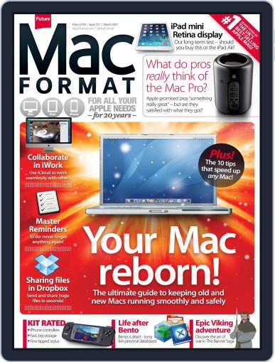 MacFormat February 25th, 2014 Digital Back Issue Cover