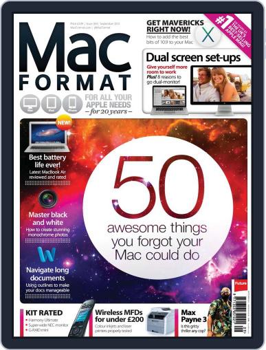MacFormat August 13th, 2013 Digital Back Issue Cover