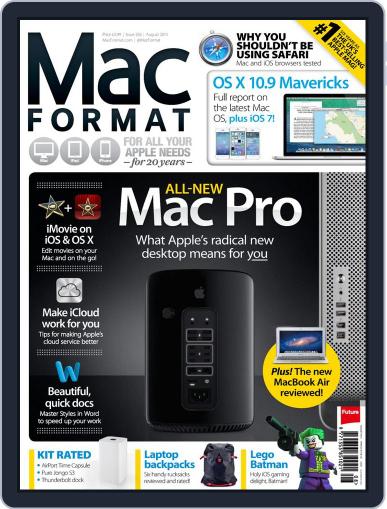 MacFormat July 16th, 2013 Digital Back Issue Cover
