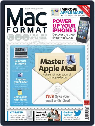 MacFormat November 5th, 2012 Digital Back Issue Cover