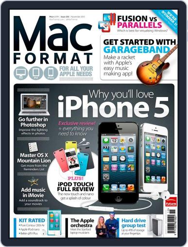 MacFormat October 10th, 2012 Digital Back Issue Cover