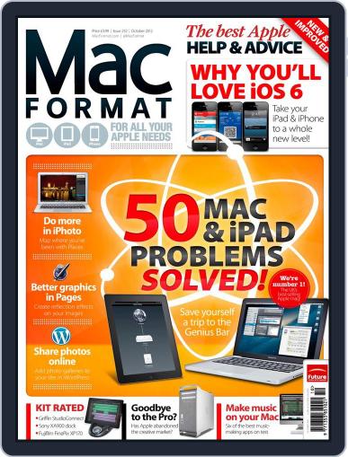 MacFormat September 10th, 2012 Digital Back Issue Cover
