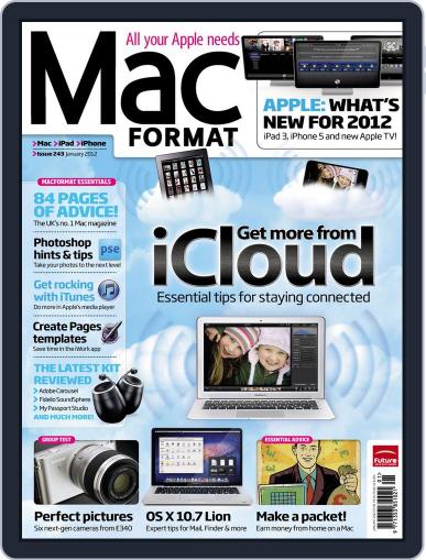 MacFormat January 4th, 2012 Digital Back Issue Cover