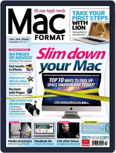 MacFormat September 13th, 2011 Digital Back Issue Cover
