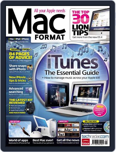 MacFormat August 16th, 2011 Digital Back Issue Cover