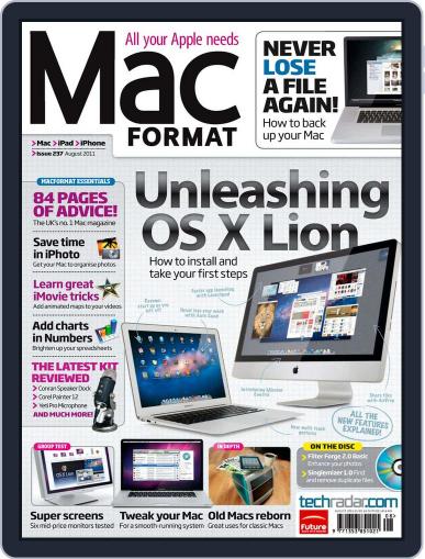MacFormat July 19th, 2011 Digital Back Issue Cover