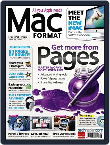 MacFormat May 24th, 2011 Digital Back Issue Cover