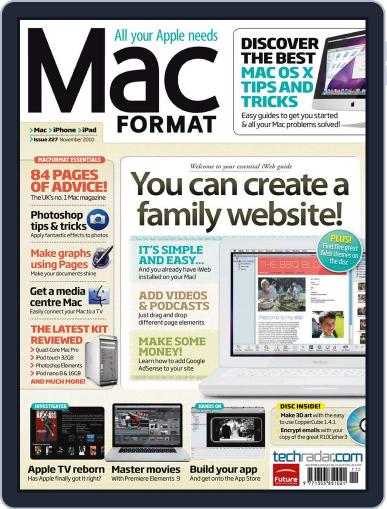 MacFormat October 12th, 2010 Digital Back Issue Cover