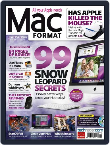 MacFormat September 14th, 2010 Digital Back Issue Cover