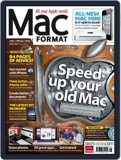 MacFormat July 20th, 2010 Digital Back Issue Cover