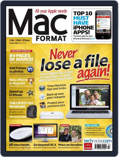 MacFormat February 2nd, 2010 Digital Back Issue Cover