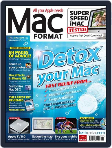 MacFormat January 5th, 2010 Digital Back Issue Cover