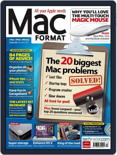 MacFormat January 1st, 2010 Digital Back Issue Cover