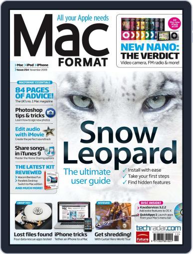 MacFormat December 1st, 2009 Digital Back Issue Cover