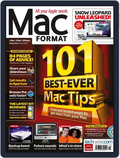 MacFormat November 1st, 2009 Digital Back Issue Cover