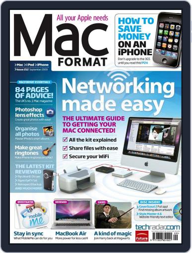 MacFormat October 1st, 2009 Digital Back Issue Cover