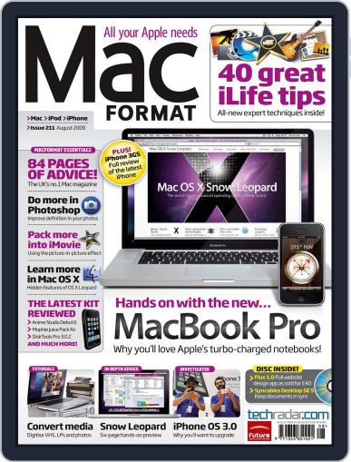 MacFormat September 1st, 2009 Digital Back Issue Cover