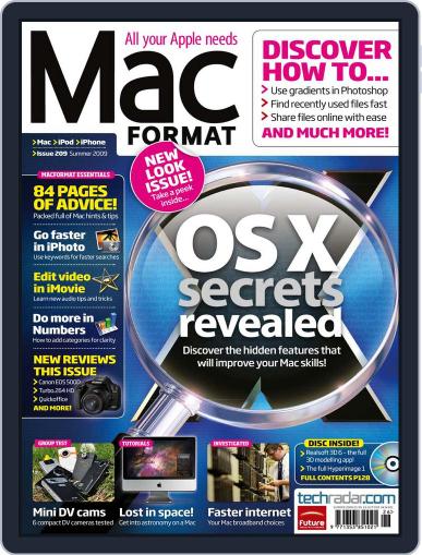 MacFormat July 1st, 2009 Digital Back Issue Cover