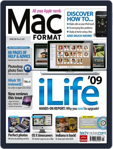 MacFormat March 1st, 2009 Digital Back Issue Cover