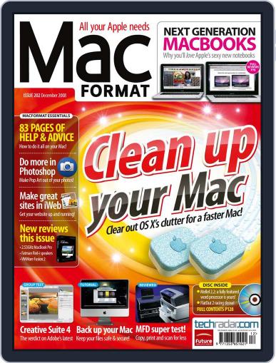 MacFormat December 1st, 2008 Digital Back Issue Cover