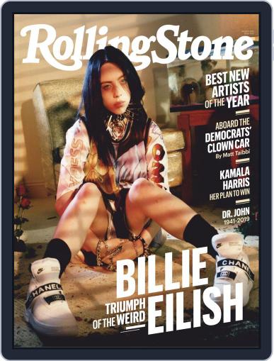 Rolling Stone August 1st, 2019 Digital Back Issue Cover