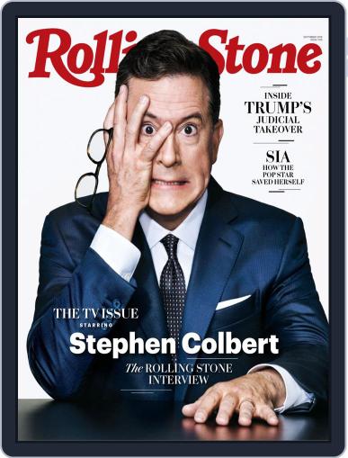 Rolling Stone September 1st, 2018 Digital Back Issue Cover