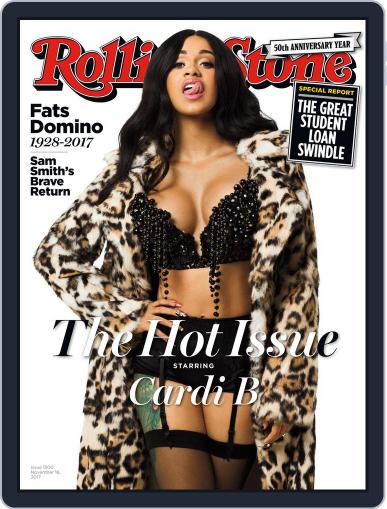 Rolling Stone November 29th, 2017 Digital Back Issue Cover