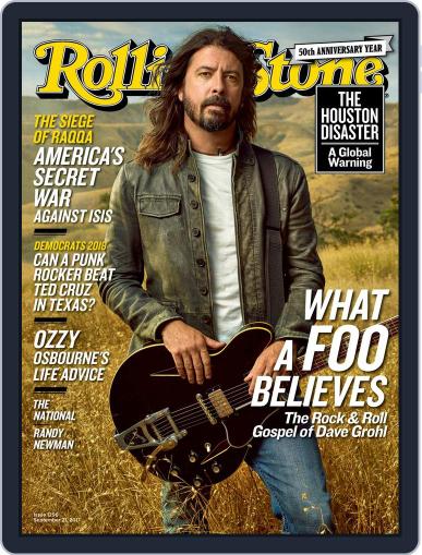 Rolling Stone October 4th, 2017 Digital Back Issue Cover