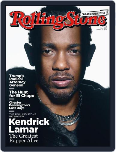 Rolling Stone August 24th, 2017 Digital Back Issue Cover