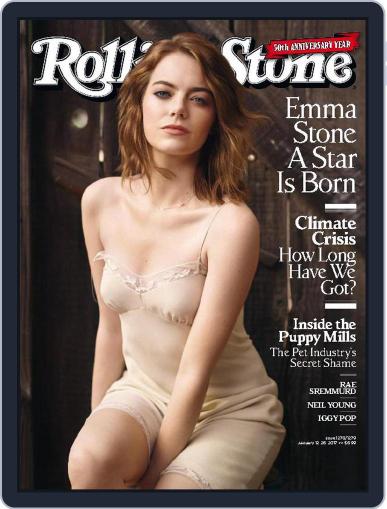 Rolling Stone January 12th, 2017 Digital Back Issue Cover