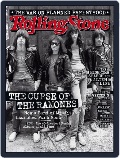 Rolling Stone April 22nd, 2016 Digital Back Issue Cover