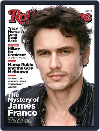 Rolling Stone March 25th, 2016 Digital Back Issue Cover