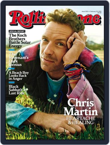 Rolling Stone February 25th, 2016 Digital Back Issue Cover