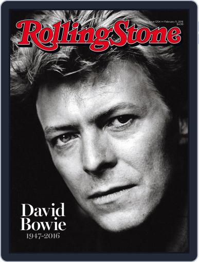 Rolling Stone February 11th, 2016 Digital Back Issue Cover