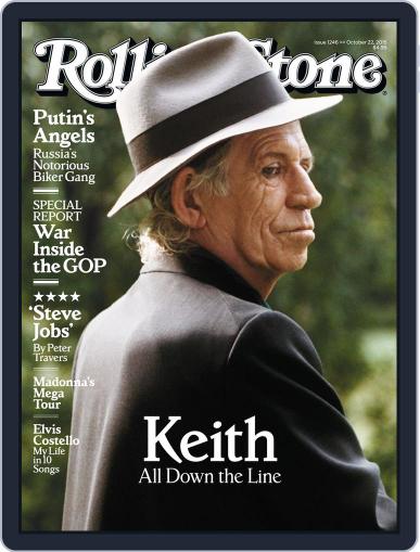 Rolling Stone October 22nd, 2015 Digital Back Issue Cover