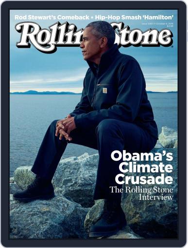 Rolling Stone October 7th, 2015 Digital Back Issue Cover