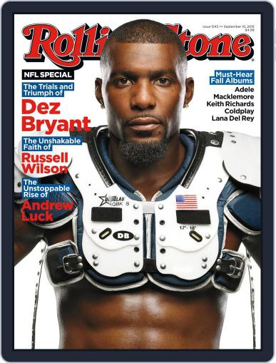 Rolling Stone September 10th, 2015 Digital Back Issue Cover