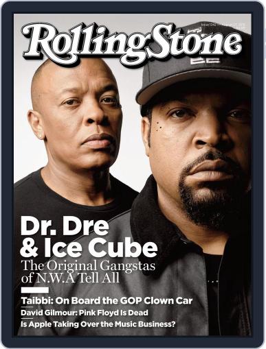 Rolling Stone August 27th, 2015 Digital Back Issue Cover