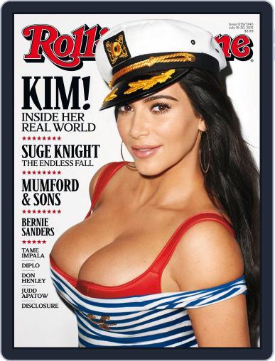 Rolling Stone July 3rd, 2015 Digital Back Issue Cover