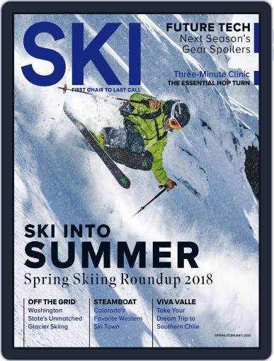 Ski February 1st, 2018 Digital Back Issue Cover