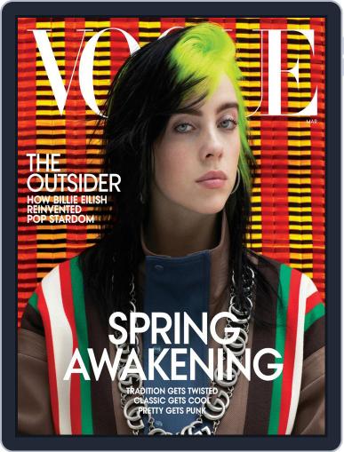 Vogue March 1st, 2020 Digital Back Issue Cover