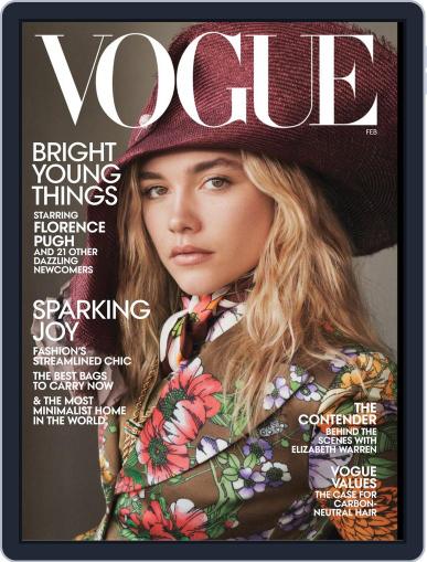 Vogue February 1st, 2020 Digital Back Issue Cover