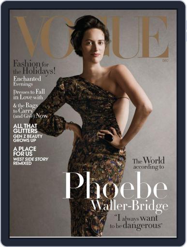 Vogue December 1st, 2019 Digital Back Issue Cover