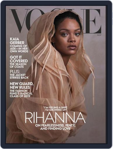 Vogue November 1st, 2019 Digital Back Issue Cover